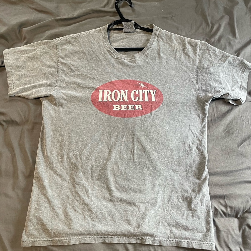 Gray Iron City Beer T-Shirt